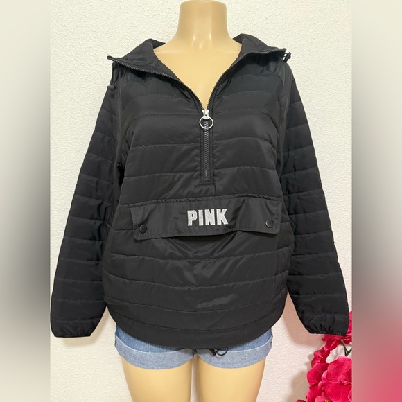 PINK Victoria's Secret Black Women's Jacket - Picture 1 of 3